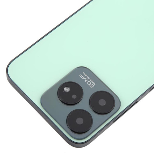 Pour ZTE Axon 50 Lite 8050 Couvercle arrière de la batterie en verre avec cadre central / Couvercle de l'objectif de l'appareil photo (vert) SH22GL1638-07