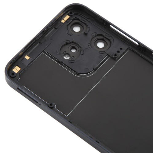 Pour ZTE Axon 50 Lite 8050 Couvercle arrière de la batterie en verre avec cadre central / Couvercle de l'objectif de l'appareil photo (violet) SH22PL1573-07