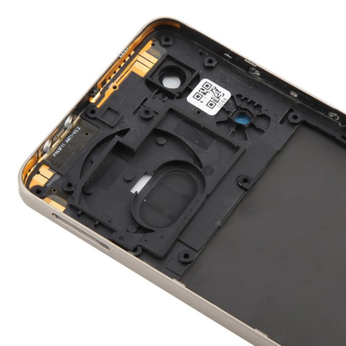 Pour ZTE nubia Music Z2353 Couvercle arrière de batterie en verre avec cadre central / Couvercle d'objectif d'appareil photo (multicolore) SH2CSL72-07
