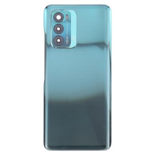 Pour ZTE Blade V40 Cache arrière de batterie avec adhésif / Cache objectif de caméra (bleu) SH40LL162-07