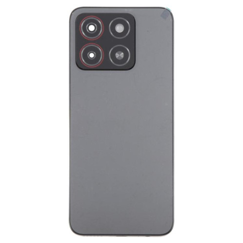 Pour ZTE Blade A55 Z2450 Cache arrière de batterie avec cadre central / Cache objectif de caméra (noir) SH43BL780-07