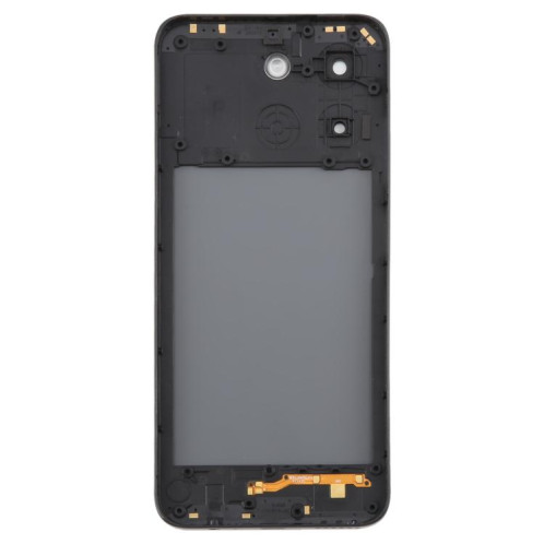 Pour ZTE Blade A55 Z2450 Cache arrière de batterie avec cadre central / Cache objectif de caméra (noir) SH43BL780-07