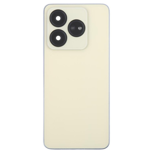 Pour ZTE Blade V60 Design Z2350 Couvercle arrière de la batterie en verre avec cadre central / Couvercle de l'objectif de l'appareil photo SH45JL1653-07
