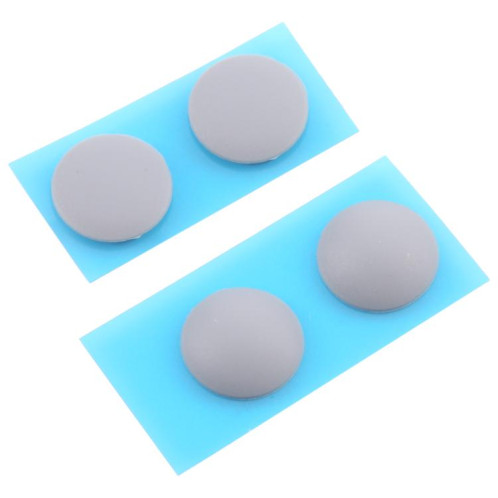 Pour Microsoft Surface Laptop 3/4/5 1872 1868 1952 1867 1950 Tapis en caoutchouc 4 en 1 pour boîtier inférieur (argent) SH257S825-04