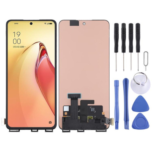 Pour OPPO Reno8 Pro 5G CPH2357 Écran LCD AMOLED d'origine avec numériseur Assemblage complet SH9291756-07