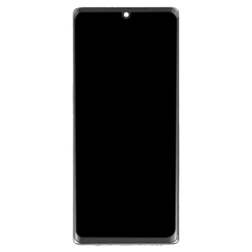 Pour LG Velvet 5G Version US Original Écran LCD Numériseur Assemblage Complet avec Cadre (Argent) SH297S1883-07