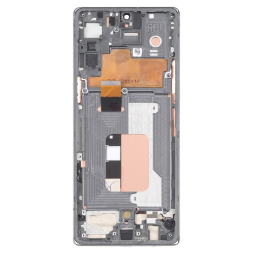 Pour LG Velvet 5G Version US Original Écran LCD Numériseur Assemblage Complet avec Cadre (Argent) SH297S1883-07