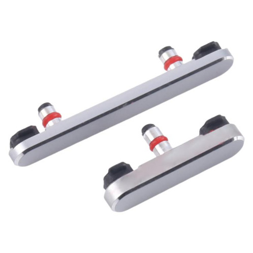 Pour ZTE nubia Red Magic 8 Pro NX729J Bouton d'alimentation et bouton de contrôle du volume (argent) SH298S986-04