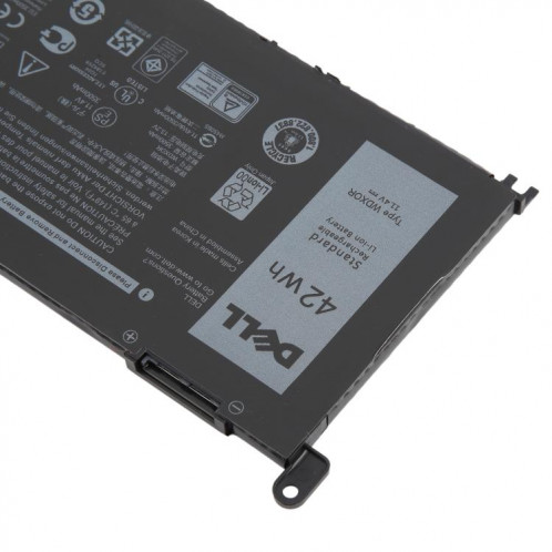 Batterie lithium-ion WDXOR 11,4 V 42 Wh pour Dell Inspiron 13 14 15 17 5000 7000 P69G001 5378 5379 5770 5570 P69G Vostro 5471 SH93051919-04
