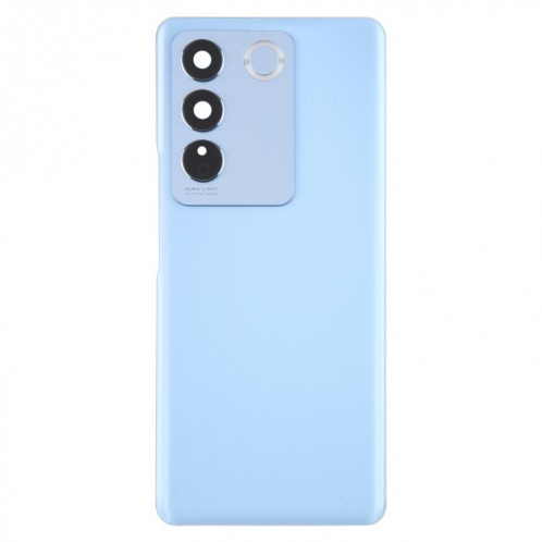 Pour vivo V27 / V27 Pro Cache arrière de la batterie avec cache de l'objectif de l'appareil photo (bleu) SH26LL1646-07