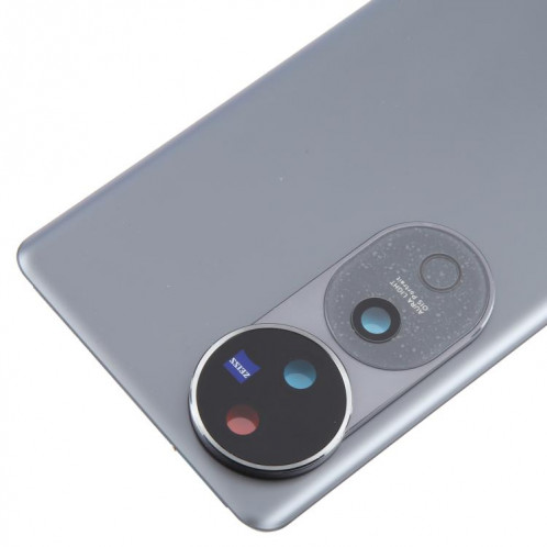 Pour vivo V40 Pro Cache arrière de la batterie avec cache de l'objectif de l'appareil photo (gris) SH27HL1254-07