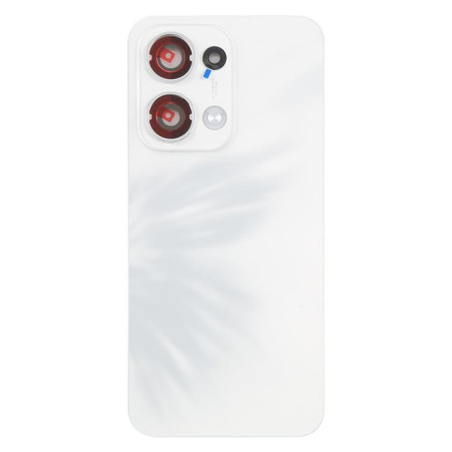 Pour OPPO Reno13 Couvercle arrière de batterie d'origine avec couvercle d'objectif d'appareil photo (blanc) SH31WL1279-07