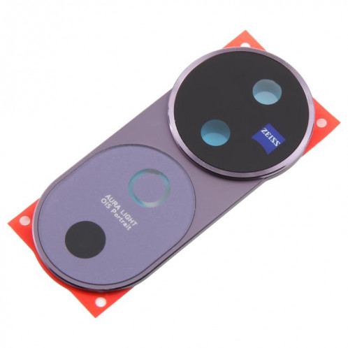 Pour vivo V40 Cache objectif de caméra arrière d'origine (violet) SH332P448-04