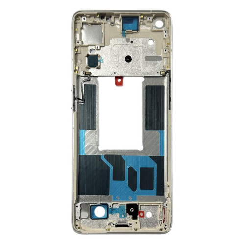 Pour OPPO Reno7 Pro 5G Front Housing LCD Frame Bezel Plate (Gold) SH364J392-06