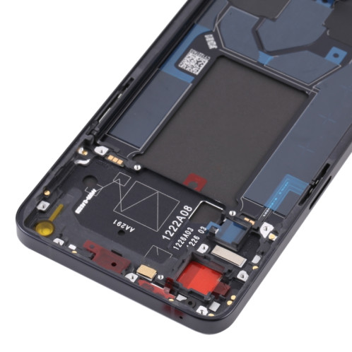 Écran LCD d'origine pour OPPO Reno7 Pro 5G Digitizer Assemblage complet avec cadre (Noir) SH365B1804-06