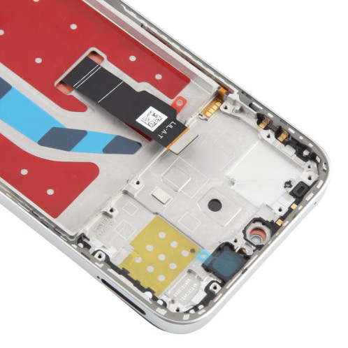 Écran LCD d'origine complet avec châssis pour Honor X60i (argent) SH376S1750-07