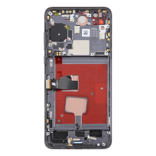 Écran LCD TFT complet avec châssis pour Huawei P40, ne prenant pas en charge l'identification par empreinte digitale (noir) SH392B1311-07