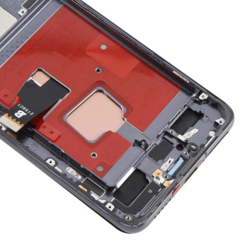Écran LCD TFT complet avec châssis pour Huawei P40, ne prenant pas en charge l'identification par empreinte digitale (noir) SH392B1311-07