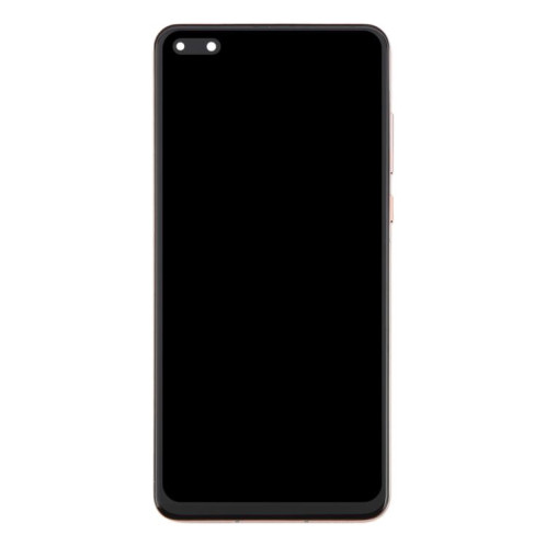 Écran LCD TFT complet avec châssis pour Huawei P40, ne prenant pas en charge l'identification par empreinte digitale (rose) SH392F1692-07