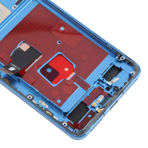 Écran LCD TFT complet avec châssis pour Huawei P40, ne prenant pas en charge l'identification par empreinte digitale (bleu) SH392L561-07