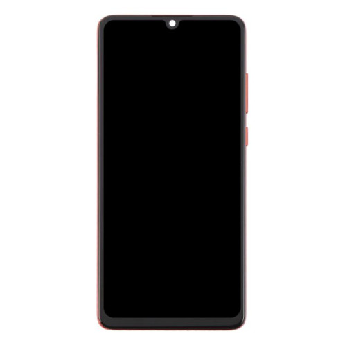 Écran LCD TFT complet avec châssis pour Huawei P30, ne prenant pas en charge l'identification par empreinte digitale (rouge) SH401R921-07
