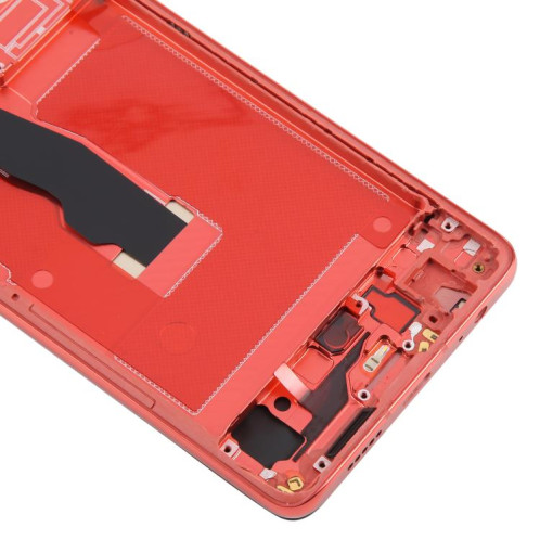 Écran LCD TFT complet avec châssis pour Huawei P30, ne prenant pas en charge l'identification par empreinte digitale (rouge) SH401R921-07