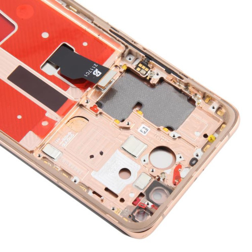 Écran LCD TFT complet avec châssis pour Huawei P40 Pro, sans identification par empreinte digitale (doré) SH402J436-07