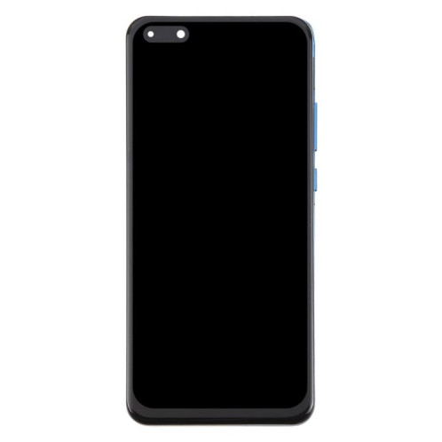 Écran LCD TFT complet avec châssis pour Huawei P40 Pro, sans identification par empreinte digitale (bleu) SH402L212-07
