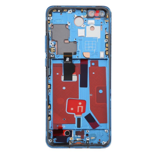 Écran LCD TFT complet avec châssis pour Huawei P40 Pro, sans identification par empreinte digitale (bleu) SH402L212-07