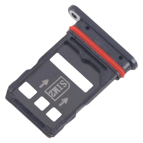 Tiroir pour carte SIM + plateau pour carte SIM (noir) pour ZTE Nubia RedMagic 6 Pro NX669J-P SH408B1472-04