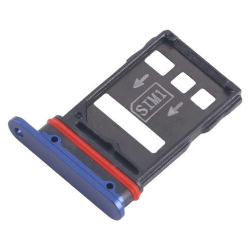 Tiroir pour carte SIM + plateau pour carte SIM (bleu) pour ZTE Nubia RedMagic 7 NX679J SH410L151-04