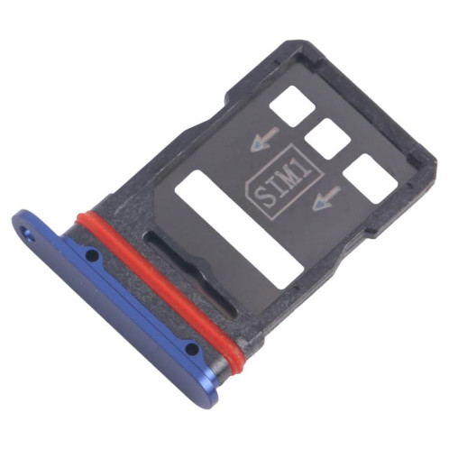 Tiroir pour carte SIM + plateau pour carte SIM (bleu) pour ZTE Nubia RedMagic 7 Pro NX709J SH414L1053-04