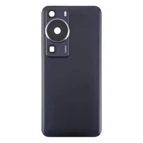 Cache arrière de batterie avec cache d'objectif d'appareil photo pour Huawei P60 (noir) SH56BL1052-07