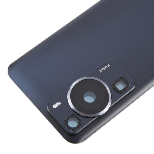 Cache arrière de batterie avec cache d'objectif d'appareil photo pour Huawei P60 (noir) SH56BL1052-07