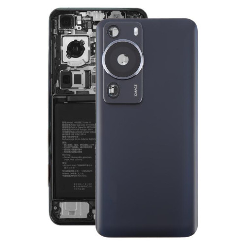 Cache arrière de batterie avec cache d'objectif pour Huawei P60 Pro (noir) SH57BL569-07