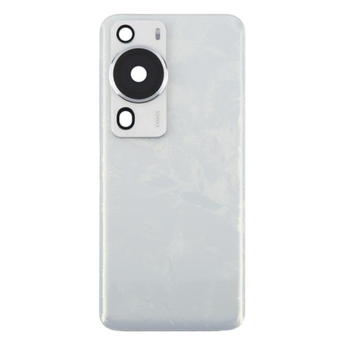 Cache arrière de batterie et objectif d'appareil photo pour Huawei P60 Pro (blanc) SH57WL1049-07