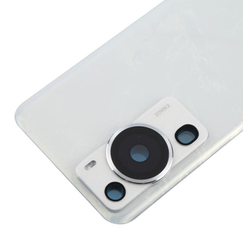 Cache arrière de batterie et objectif d'appareil photo pour Huawei P60 Pro (blanc) SH57WL1049-07