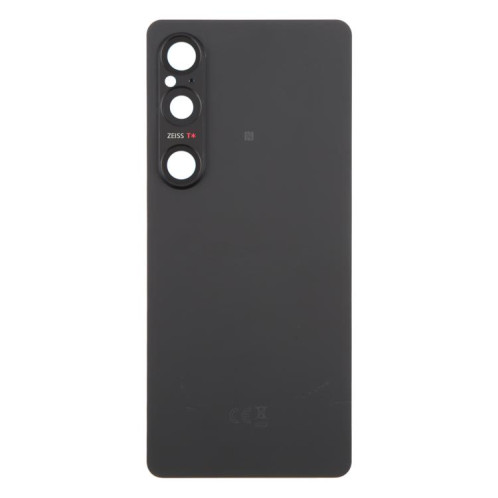 Cache arrière de batterie d'origine pour Sony Xperia 1 VI avec cache d'objectif d'appareil photo (noir) SH85BL1098-05