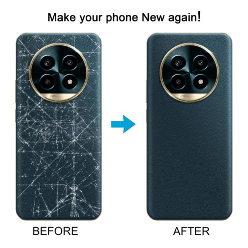 Cache arrière de batterie d'origine pour Realme 13 Pro+ avec cache d'objectif d'appareil photo (vert) SH95GL625-07