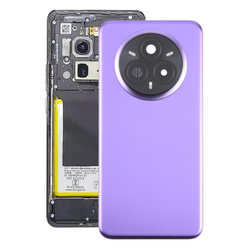 Cache arrière de batterie d'origine pour Realme 14 Pro+ avec cache d'objectif d'appareil photo (violet) SH96PL1057-07