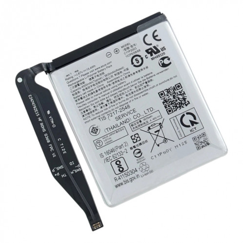 Remplacement de la batterie 4000mAh pour ASUS Zenfone 8 ZS590KS / 8 mini / 8 5G C11P2003 SH9536136-03
