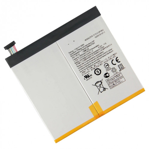 Remplacement de la batterie 7800mAh pour ASUS ZenPad Z10 ZT500KL C12P1602 SH95421224-04