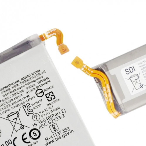 Batterie de remplacement pour Samsung Galaxy Z Flip4 5G F723 F724 EB-BF723ABY EB-BF724ABY SH95461598-04