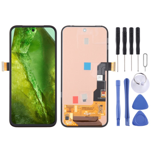 Pour Google Pixel 8A GKV4X G6GPR G8HHN écran LCD OLED d'origine avec numériseur assemblage complet SH95781190-07