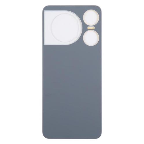 Coque arrière en verre avec adhésif pour ZTE Nubia Music 2 (jaune) SH24YL1037-07