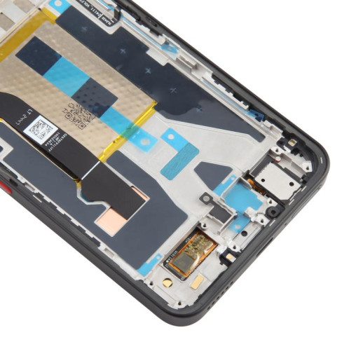 Écran LCD AMOLED d'origine pour téléphone 3a A059 For Nothing avec châssis (noir) SH731B158-07