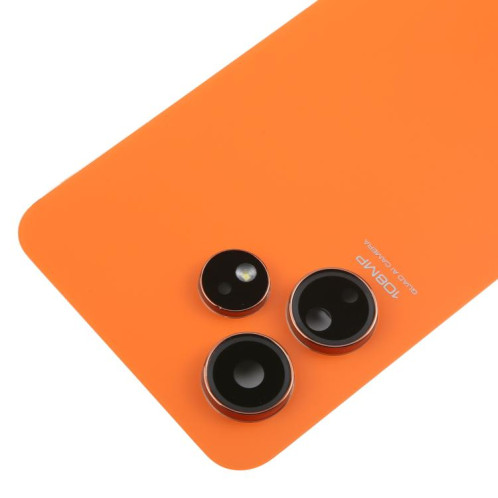 Cache arrière de batterie en verre pour Boost Celero 5G 2024 (orange) SH34EL727-07