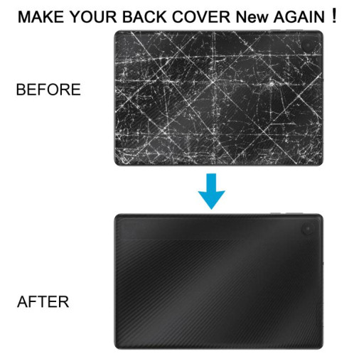 Cache arrière de batterie d'origine pour TCL Tab 10L (noir) SH73BL742-07
