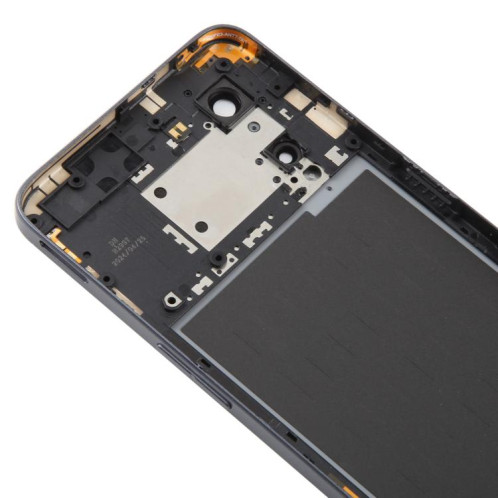 Cache arrière de batterie en plastique avec cache d'objectif d'appareil photo pour ZTE Nubia Neo 2 Z2352N (argent) SH92SL1989-07