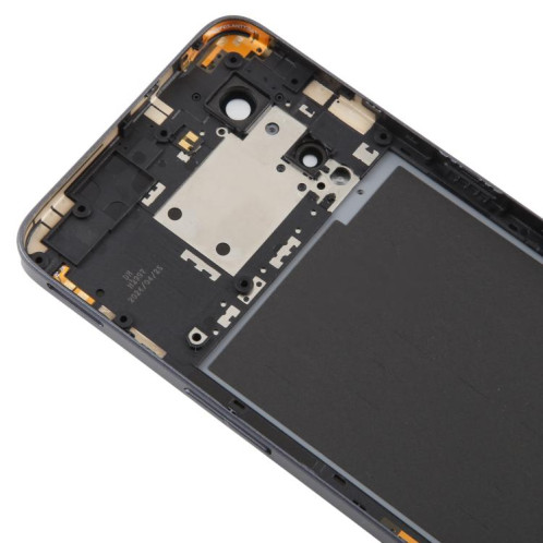 Cache arrière de batterie en plastique pour ZTE Nubia Neo 2 Z2352N avec cache d'objectif d'appareil photo (jaune) SH92YL1417-07